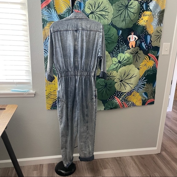 SOLD 🎈Vintage Denim Jumpsuit - Picture 4 of 7